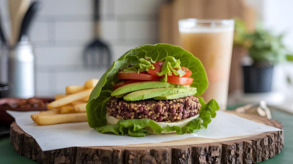 Hamburguesa saludable